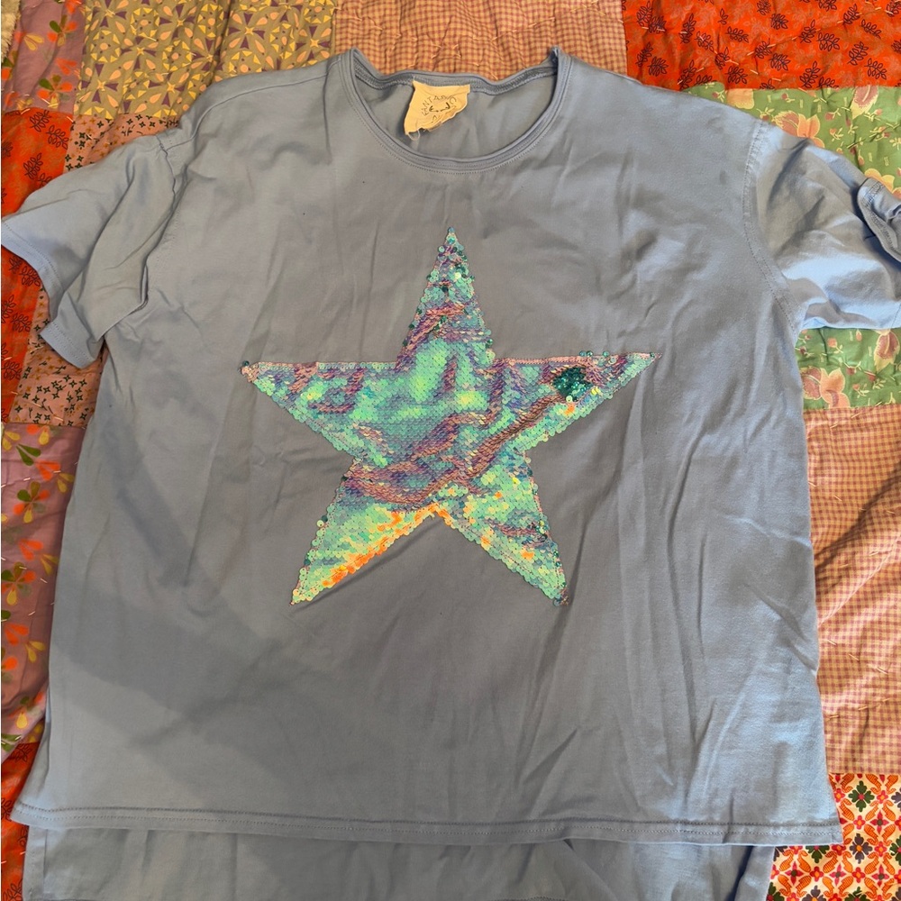 Sequin Star T-Shirt